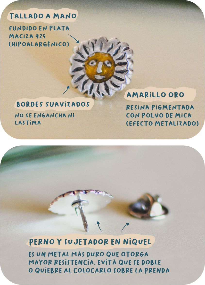 pin sol de mayo